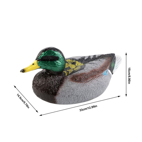 Remote Control Duck Speedboat Toy Green-Headed 2.4G 1