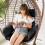 Egg Chair Cushion with Headrest Black Waterproof 7