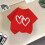 Girls Knot Tunic Top Red Size 120 5