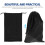 Ski Goggle Bag Black Sunglass Storage Pouch 5