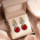 Women's Bow-Shaped Sparkly Huggie Dangle Earrings 4