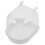 Bird Bath Cage White Plastic for Small Birds 3