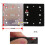 Sanding Pad Backing Plate Square 100x110mm 6-Hole for Ryobi 2