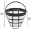 Reusable Coffee Filter Basket Cone #4 2 Pack 6