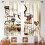 Coffee Curtains Vintage Brown Rustic Farmhouse 2 Piece Set 5