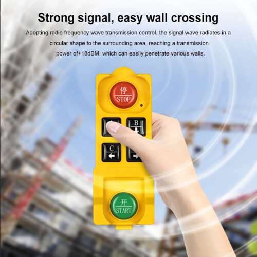 Industrial Wireless Remote Controller for Hoist Crane 4 2