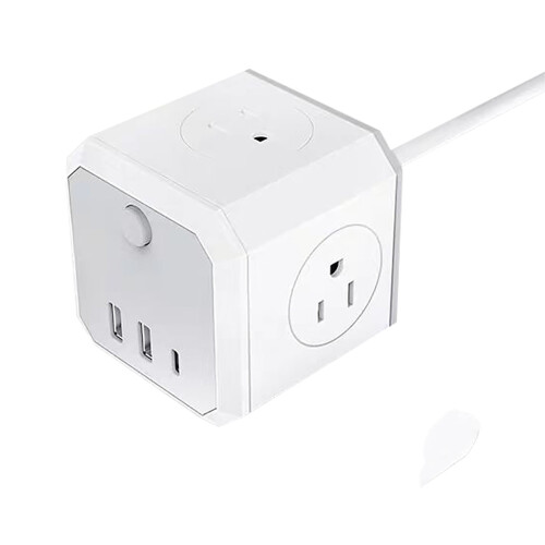 Electrical Tools Multi-Socket Cordless Cube 7-in-1 with 4 2