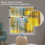 Abstract kitchen curtains set teal gray yellow 36 inch rod 3