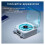 Vinyl Player Bluetooth Speaker with 4 Modes and Adjustable 4