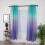 Bifavgk Gradient Tulle Door Curtain Panel 1 Pc Purple 7