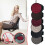 Rotating Car Seat Cushion Memory Foam Swivel Black 4