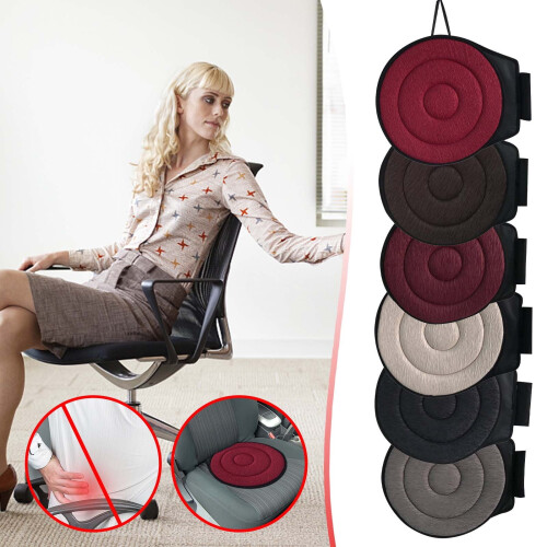 Rotating Car Seat Cushion Memory Foam Swivel 1 2