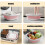 Collapsible Wash Basin Pink Non-Slip Lightweight Foldable 5