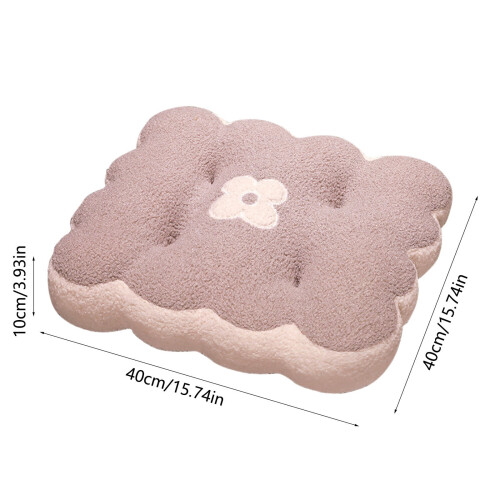Chair Cushion Solid Seat Pad Super Soft High-Resilience Foam 2