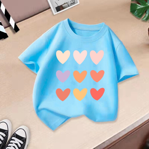 Girls Knot Tunic Top Blue Size 150 2