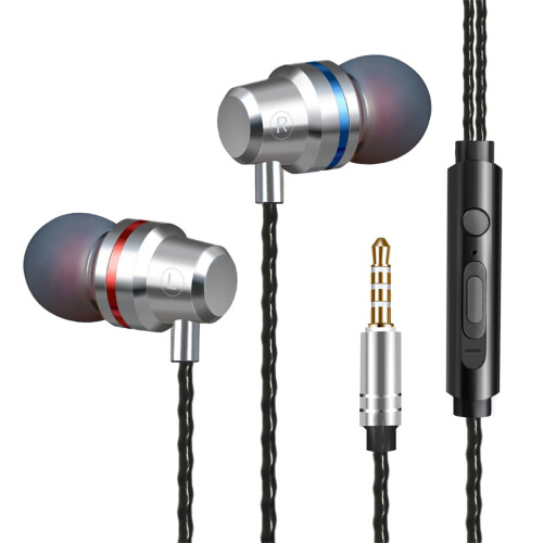 Bluetooth Earbuds – Wired In-Ear Stereo Headphones 3.5mm 2
