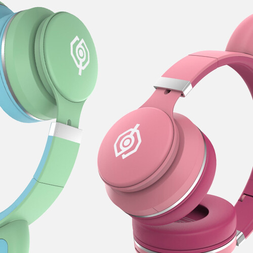 Wireless Bluetooth Headset with Cat-Ear Design and LED Light 2