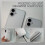 Fake Phone Pro Max16 Display Toy White Black Screen 3