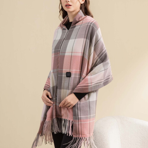 USB Heated Blanket Portable Washable Electric Shawl 2