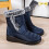 Women's Winter Snow Boots Blue Size 9 7