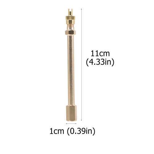 Inflatable Extension Tube Valve RV Accessory Yellow 1