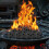 Ceramic Fire Balls Black 3 Inch for Fire Pits and Gas 6