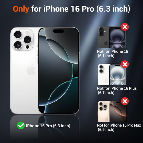 Μαγνητική θήκη Mionbel για iPhone16Pro, MagSafe, στρατιωτικής ποιότητας 1