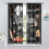 Farmhouse Kitchen Curtains Black White Chef Hat Print 8