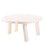 Folding Round Plastic Picnic Table White 11.81 Inch 1