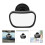Child Car Mirror Rear-Facing Black 1 Pack 1