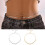 Waist Chain Adjustable Sequin Three-Layer Belly Dance Prop 1