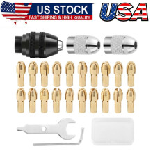 Drill Chuck Adapter Set for Dremel 26 pcs