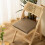 PU Leather Chair Pad Square Memory Foam Cushion 1 Piece 1