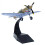 American P40 Fighter Model Airplane 1:72 Scale with Stand 1