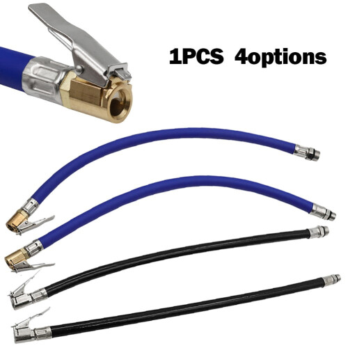 Car Tire Inflator Hose Adapter Blue 9.5 mm 1