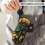 Retro Dragonfly Flower Sunglasses Case with Belt Clip 5