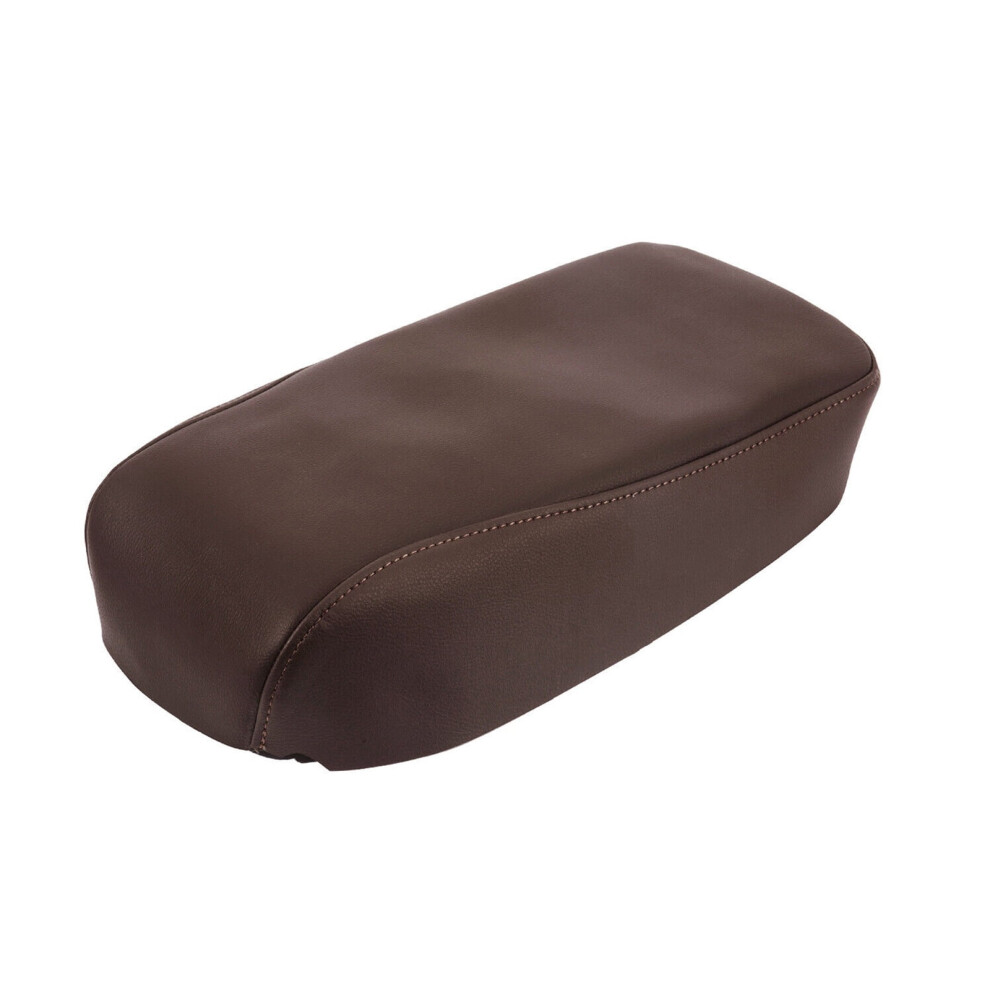 Leather Armrest Cover For Toyota Avalon 2013Â2018 Brown 9377112747958