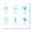 Cooling Towel Pack 2pcs 30x90cm Soft Breathable for Neck 2
