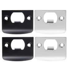 Door Strike Plate Stainless Steel 4 Pcs