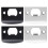 Door Strike Plate Stainless Steel 4 Pcs 1