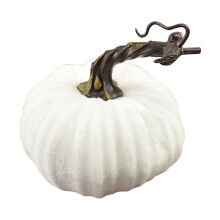 Artificial Velvet Pumpkins Fall Decor 6 Pack