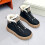 Women's Snow Boots Black Size 8 Breathable Speed Laces 5