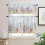 Coral Kitchen Curtains and Valances Nautical Blue 24 inch 1