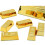 Gold Brick Resin Fridge Magnet 1 Piece 1