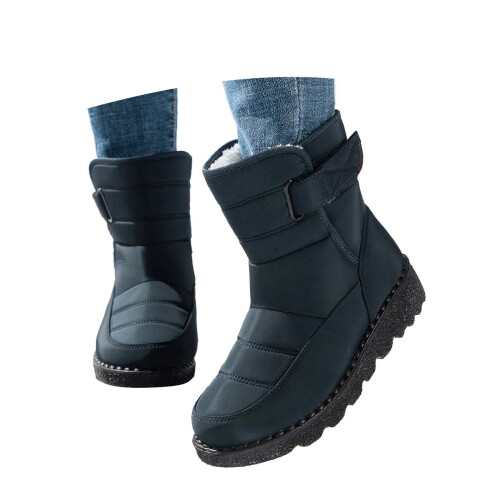 Men's Snow Boots for Wide Feet Blue Size 8.5 2