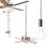 Ceiling Fan Pull Chain Set Metal Beaded Ball 2pcs 1