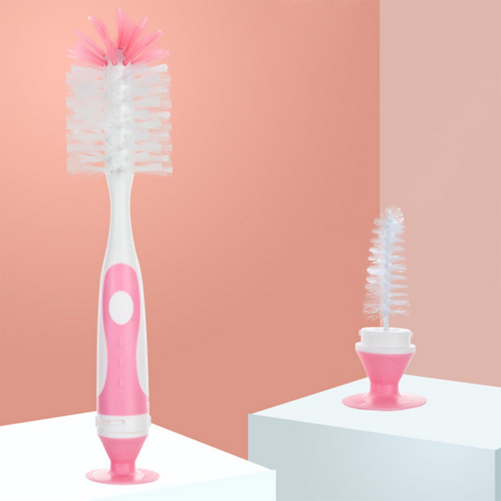 Baby Bottle Cleaning Brush with Pacifier Brush 2-in-1