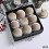Black Velvet Christmas Ornaments 80mm 9-Pack 1