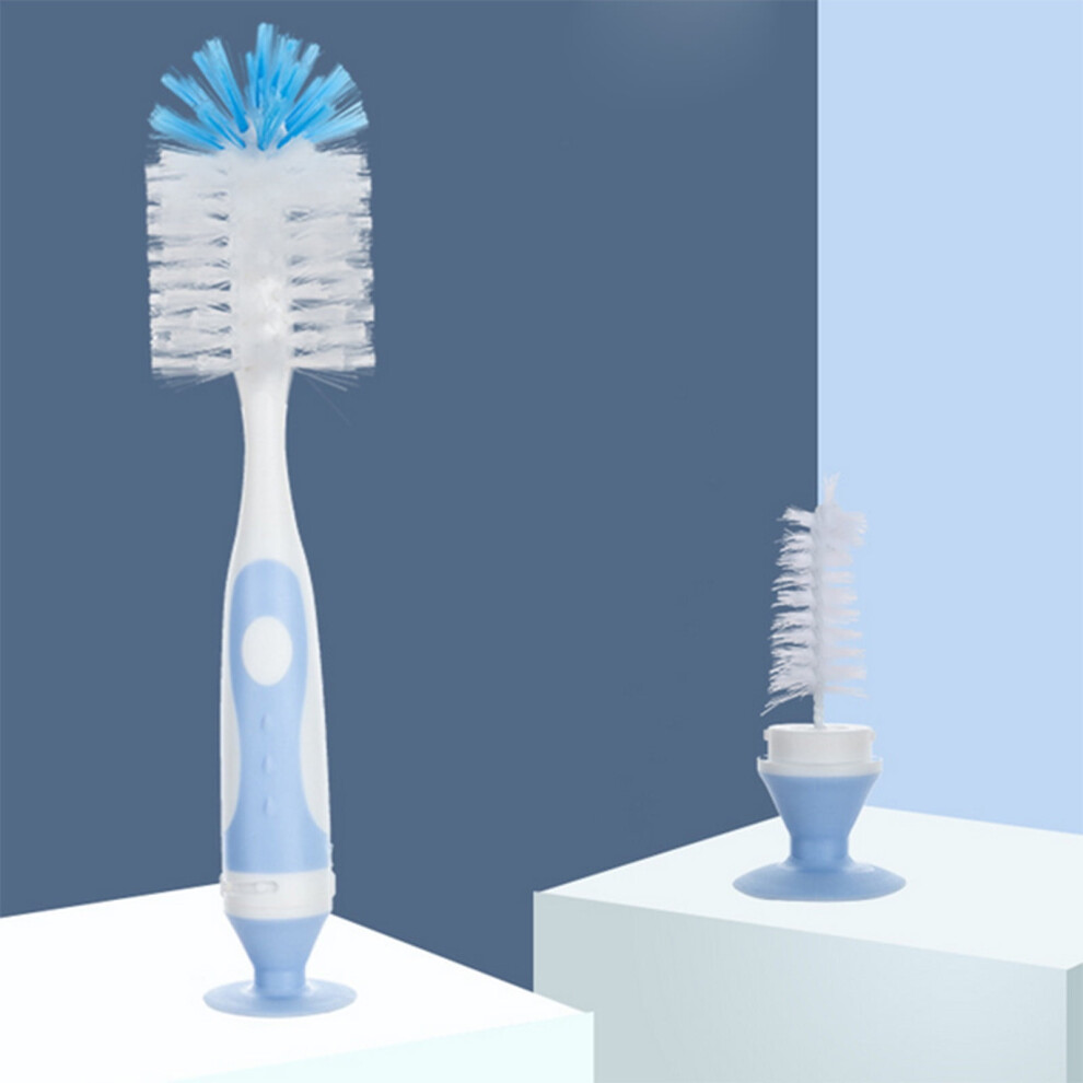 Baby Bottle Cleaning Brush with Pacifier Brush 2-in-1