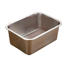 Stainless Steel Litter Box Extra Large for Cats and Rabbits